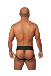 Alsók és jockstrap -ek / Mister B Bőr prémium jockstrap - fekete