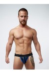 Jocks and Underwear / Mister B Neoprene Jockstrap - Black Blue