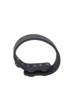Cock - Glans Rings / Brutus 3 Snap Silicone Cock Strap