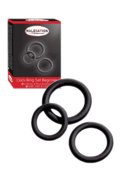 Cock - Glans Rings /  Malesation - Cock Ring Set Beginner