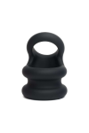 Ball Stretchers / Sport Fucker Liquid Silicone Switch Hitter - Black