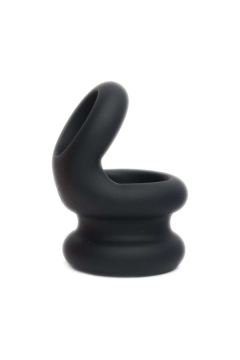 Ball Stretchers / Sport Fucker Liquid Silicone Switch Hitter - Black