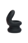 Ball Stretchers / Sport Fucker Liquid Silicone Switch Hitter - Black