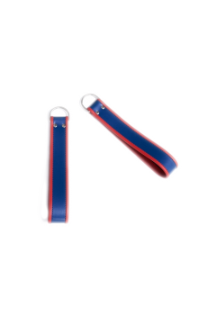 Sling / Mister B Ankle Sling Loops Blue With Colour Piping
