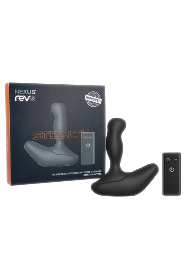 Male G-spot massage / Nexus Revo Stealth - Waterproof Rotating Remote Control Pros