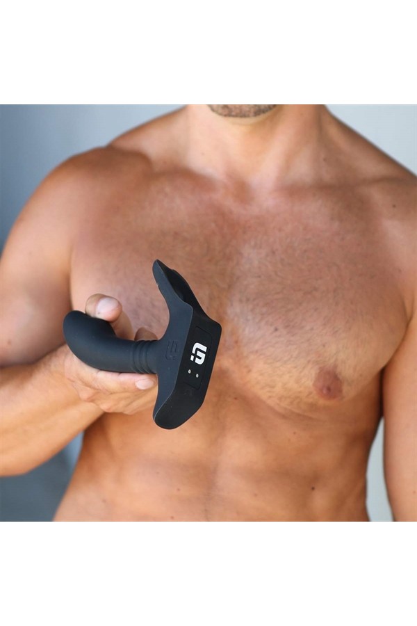 Male G-spot massage / Sport Fucker Tailgunner P-Massaging Vibrating Butt Plug