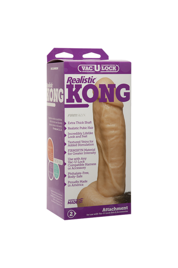 Felcsatolható dildók / Doc Johnson Dildo - Kong The Realistic