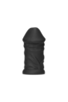 Maszturbátorok / All Black Daddy igazi bőr érzésű maszturbátor