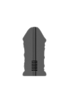 Blowjob Toys / All Black Real Skin Touch Masturbator - Daddy