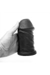 Maszturbátorok / All Black Daddy igazi bőr érzésű maszturbátor