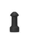 Blowjob Toys / All Black Real Skin Touch Masturbator - Hook-Up