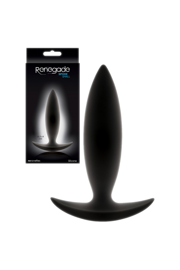 Butt Plugs / NS Novelties Renegade - Spade Silicone Anal Plug