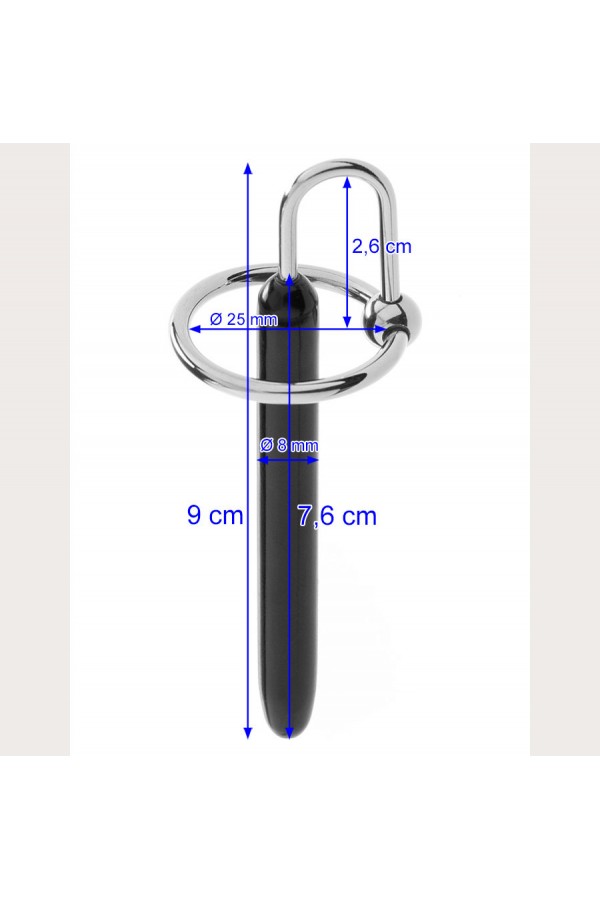 Katéterek / SKY Fekete vipera teflon wand