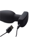 Male G-spot massage / Ass Thumpers The Taper - 10x Smooth Silicone Vibrating Butt Plug