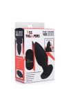 Male G-spot massage / Ass Thumpers The Taper - 10x Smooth Silicone Vibrating Butt Plug