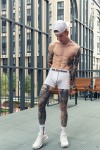 Alsók és jockstrap -ek / Sk8erboy Deszkás boxeralsó - fehér