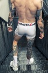 Alsók és jockstrap -ek / Sk8erboy Deszkás boxeralsó - fehér