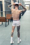 Alsók és jockstrap -ek / Sk8erboy Deszkás boxeralsó - fehér
