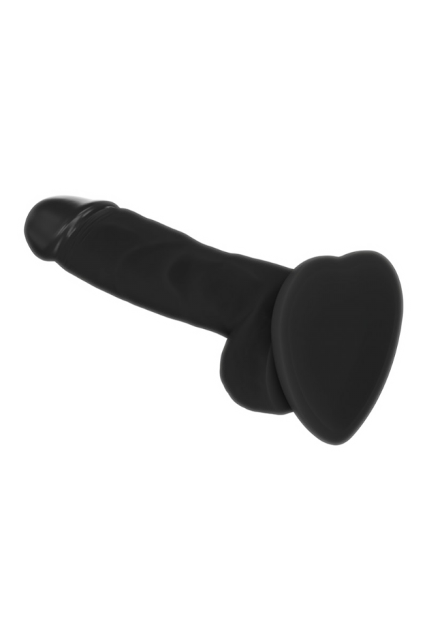 Dildók / Strap On Me Puha valóságű felcsatolható dildó - fekete
