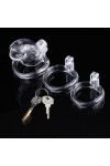 Chastity / Brutus Shark Cage - Chastity Cage - Clear