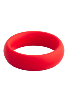 Cock - Glans Rings / Mister B Silicone Donut Cockring Red