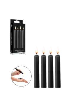 CBT Hard & Heavy / SKY Set of 4 mini candles SM Wax Black