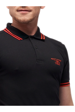 T-shirts and tank-tops / Mister B Polo Black Red