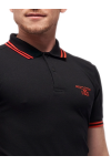 T-shirts and tank-tops / Mister B Polo Black Red
