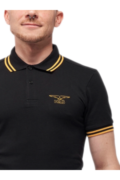 T-shirts and tank-tops / Mister B Polo Black Yellow