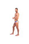 Alsók és jockstrap -ek / Push Prémium Mesh Cockfoster - kék/fehér