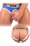 Alsók és jockstrap -ek / Push Prémium Mesh Cockfoster - kék/fehér