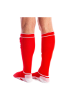 Home, Socks / Brutus GAS MASK Party Socks w. Pockets Red / White