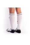 Socks / Brutus GAS MASK Party Socks w. Pockets White / Black