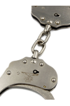 Wrist Restraints / Mister B Cuff Double Lock, Chain, Steel