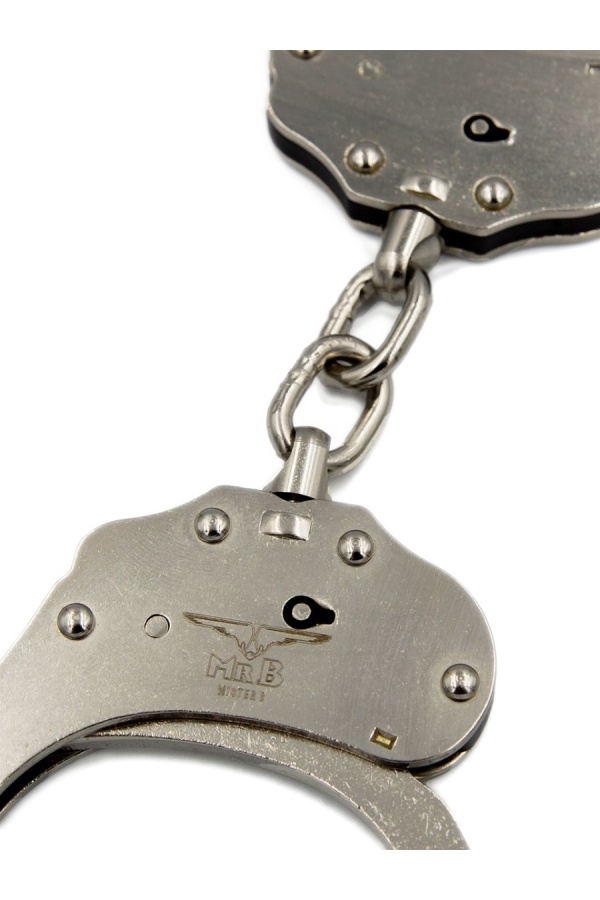 Wrist Restraints / Mister B Cuff Double Lock, Chain, Steel