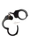 Wrist Restraints / Mister B Double Lock, Chain, Black