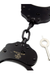 Wrist Restraints / Mister B Double Lock, Chain, Black