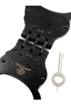 Wrist Restraints / Mister B Cuff Hinged, Black