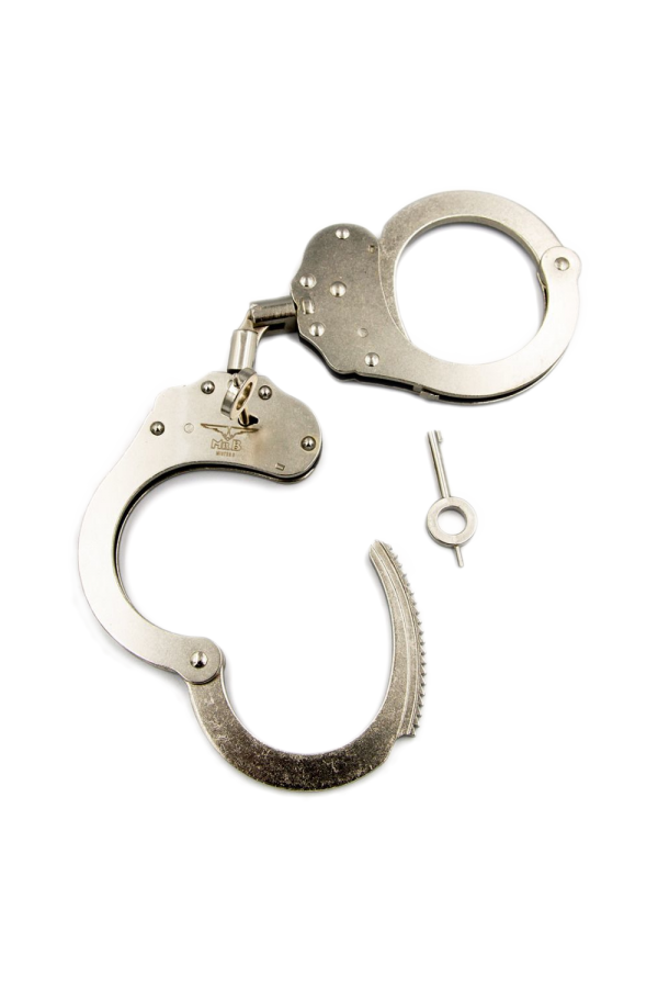 Wrist Restraints / Mister B Cuff Double Lock, With Hoop, Steel