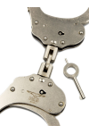 Wrist Restraints / Mister B Cuff Double Lock, With Hoop, Steel