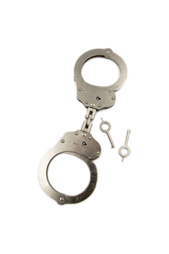 Wrist Restraints / Mister B Cuff Double Lock, With Hoop, Steel