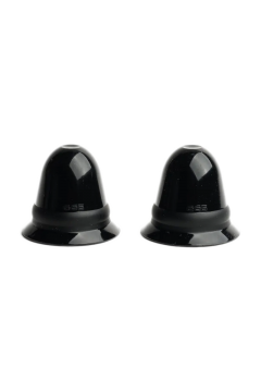 Nipple Suckers / 665 Super Silicone Nipple Suckers Large - Black