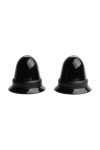 Nipple Suckers / 665 Super Silicone Nipple Suckers Large - Black