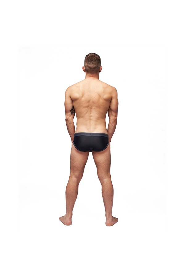 Fürdőnadrágok / Mister B URBAN Maspalomas fürdőnadrág fekete szürke