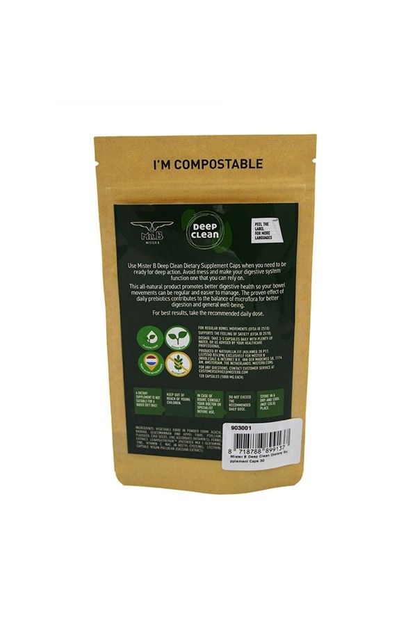 Showers / Mister B Deep Clean Dietary Supplement Caps