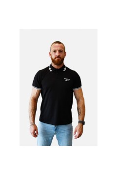T-shirts and tank-tops / Mister B Polo Black White
