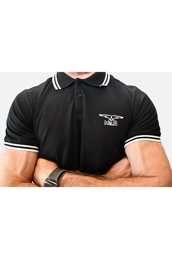 T-shirts and tank-tops / Mister B Polo Black White